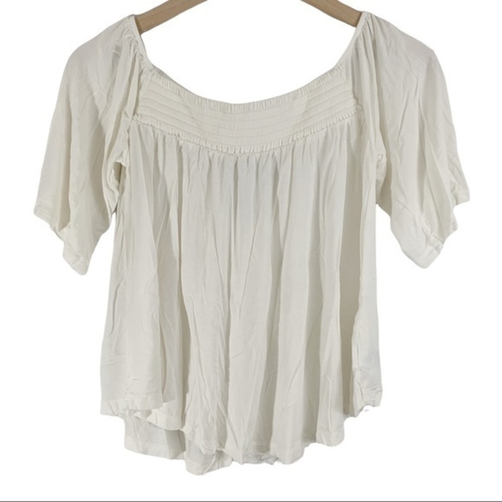 AMERICAN EAGLE “soft and sexy” smocked shirt